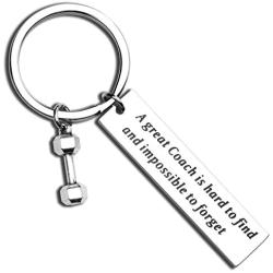 Personal Trainer Gift Workout Gift Fitness Gift Fitness Trainer Gift Fitness Coach Keychain A Great Coach is Hard to Find Keychain