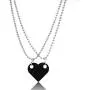 GEAREDC Brick Heart Necklace Set, Creative Building Block Bricks Kits, Valentines Day BFF for Couples Friendship Women Men Girl Boy Brick Pendant Shaped and Compatible with Major Brands GEAREDC Brick Heart Necklace Set, Creative Building Block Bricks Kits, Valentines Day BFF for Couples Friendship Women Men Girl Boy Brick Pendant Shaped and Compatible with Major Brands