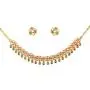 Touchstone ''Contemporary Kundan Collection Indian Bollywood Traditional Mughal Kundan polki Look Designer Jewelry Necklace Set for Women in Gold Tone Touchstone ''Contemporary Kundan Collection Indian Bollywood Traditional Mughal Kundan polki Look Designer Jewelry Necklace Set for Women in Gold Tone