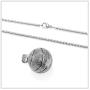 Mgutillart Punk Rock Titanium Steel Basketball Pendant Necklace