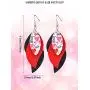 12 Pairs Valentines Day Leaf Drop Dangle Earrings 3 Layered Glitter Faux Leather Earrings Heart and Rose Printed Earrings Valentines Day Jewelry for Women Girls 12 Pairs Valentines Day Leaf Drop Dangle Earrings 3 Layered Glitter Faux Leather Earrings Heart and Rose Printed Earrings Valentines Day Jewelry for Women Girls