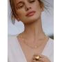 PearlyPearls 18K Gold Plated Dainty Link Chain Choker Necklaces for Women Girls Simple Trendy Necklaces Gold Jewelry Gifts for Women PearlyPearls 18K Gold Plated Dainty Link Chain Choker Necklaces for Women Girls Simple Trendy Necklaces Gold Jewelry Gifts for Women