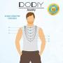 DODIY 6mm Curb Mens Necklace - Silver Chain Cuban Stainless Steel Jewelry - Neck Link Chains for Men Man Women Boys Male Military - 20'' 22'' 24'' 26'' 28'' 30'' inch