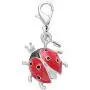 NOUMANDA Insect Jewelry Tiny Ladybug Charm for Bracelet,Necklace,Keyring