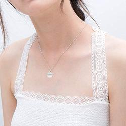 Simulated Cats Eye Apple Pendant Necklace Thanksgiving Day Gifts for Women Girls ZY042