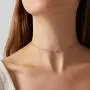 Lalynnly 14K Yellow Gold Plated Round Cubic Zirconia Minimalist Multi-way Necklace Bracelet for Women Lalynnly 14K Yellow Gold Plated Round Cubic Zirconia Minimalist Multi-way Necklace Bracelet for Women