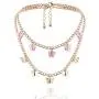 PROTUSTER Boho Butterfly Double Layered Choker Necklaces Chain Necklace Set Pink Butterflies Pendant Clothing Accessories Jewelry for Women and Teens Girls PROTUSTER Boho Butterfly Double Layered Choker Necklaces Chain Necklace Set Pink Butterflies Pendant Clothing Accessories Jewelry for Women and Teens Girls