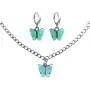 Color Butterfly Earring Ear Clip Ear Stud Necklace Set Acrylic Woman Girl Fashion Jewelry Valentine Gift Birthday Gift Party Gift (Light Blue Butterfly Necklace) Color Butterfly Earring Ear Clip Ear Stud Necklace Set Acrylic Woman Girl Fashion Jewelry Valentine Gift Birthday Gift Party Gift (Light Blue Butterfly Necklace)