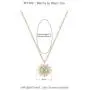 MTMY 14K Gold Evil Eye Necklace Round Sun Medallion Dainty Turquoise Pendant Simple Necklace Jewelry for Women MTMY 14K Gold Evil Eye Necklace Round Sun Medallion Dainty Turquoise Pendant Simple Necklace Jewelry for Women