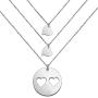 SEIRAA Mother Daughters Necklace Set Mom Daughter Heart Jewelry Gift for Mom