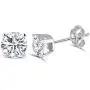 DovEggs 10K White Gold Post 1CTW 5mm Heart Arrows Cut Moissanite Stud Earrings Sterling Silver Push Back for Women DovEggs 10K White Gold Post 1CTW 5mm Heart Arrows Cut Moissanite Stud Earrings Sterling Silver Push Back for Women