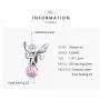 BAMOER 925 Sterling Silver Girl and Boy Bead Charms, Good Luck Charms Women Girls Bead Fit Bracelet Necklace Gift (Flower Fairy)