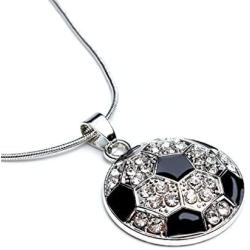 Godyce Football NFL Soccer Volleyball Basketball Softball Necklace Stainless Steel Chain - 20inch Adjust