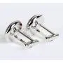 Kooer Elven Leaf Cuff Links Personalized Wedding Cufflinks Jewelry Gift for Men Kooer Elven Leaf Cuff Links Personalized Wedding Cufflinks Jewelry Gift for Men