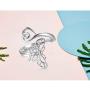 DAOCHONG 925 Sterling Silver Open Animal Rings for Women (Resizable Ring)