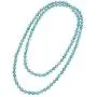 PERNNLA PEARL Natural Turquoise Long Beaded Necklace Wrap Bracelet Handmade Jewelry for Women Men PERNNLA PEARL Natural Turquoise Long Beaded Necklace Wrap Bracelet Handmade Jewelry for Women Men