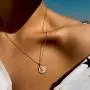 GDCOIN Coin Necklace for Women Gold Round Medal Carved Patterned 14K Gold Plated Simple Personalized Vintage Jewelry GDCOIN Coin Necklace for Women Gold Round Medal Carved Patterned 14K Gold Plated Simple Personalized Vintage Jewelry