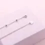 Sterling Silver Jewelry Choker Necklace Pendant Disc Chain Statement Necklace For Women Girls 13+3 inches
