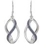 Hot Silver Sterling Silver 925 Dangle Drop Earrings for Women