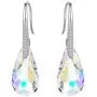 EleQueen 925 Sterling Silver CZ Teardrop Hook Dangle Earrings Made with Swarovski Crystals EleQueen 925 Sterling Silver CZ Teardrop Hook Dangle Earrings Made with Swarovski Crystals