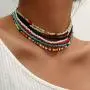 Edary Boho Choker Necklace Multicolor Layered Necklaces Multi Layer Chokers Jewelry for Women(Set of 7) Edary Boho Choker Necklace Multicolor Layered Necklaces Multi Layer Chokers Jewelry for Women(Set of 7)