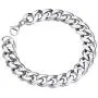 ChainsPro Men Cuban Link Bracelet Chain, 3/6/9/12 mm Width, 19/21CM Length, 18K Gold Plated/316L Stainless Steel/Black-with Gift Box ChainsPro Men Cuban Link Bracelet Chain, 3/6/9/12 mm Width, 19/21CM Length, 18K Gold Plated/316L Stainless Steel/Black-with Gift Box