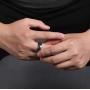 TIGRADE 2mm 4mm 6mm 8mm 10mm Titanium Ring Plain Dome High Polished Wedding Band Comfort Fit Size 3-15