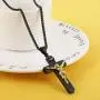 HZMAN Catholic Jesus Christ on INRI Cross Crucifix Gold Silver Tone stainless steel Pendant Necklace 22+2 Chain HZMAN Catholic Jesus Christ on INRI Cross Crucifix Gold Silver Tone stainless steel Pendant Necklace 22+2 Chain