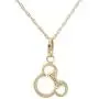 Disney Jewelry Mickey or Minnie Mouse 14K Yellow Gold Pendant Necklace, 18'' Disney Jewelry Mickey or Minnie Mouse 14K Yellow Gold Pendant Necklace, 18''
