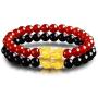 Feng Shui Black Obsidian Wealth Bracelet for Women Attract Wealth Bracelet Pixiu Piyao Bracelet Good Luck Bracelets for Men