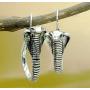 Tiande Vintage Cobra Dangle Earrings Personalized Animal Snake Hook Earrings for Women Girls Punk Gothic Ear Jewelry