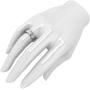 Heavy Solid Sterling Silver 6mm Unisex Wedding Band Comfort Fit Ring Brushed Raised Center Grooved Polished Sides