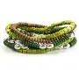 LookLove Womens Jewelry Shades of Green Bead Necklace (16'' with 3'' Extender) Earrings (3'') and Bracelet (6 Stretch Bracelets) Set LookLove Womens Jewelry Shades of Green Bead Necklace (16'' with 3'' Extender) Earrings (3'') and Bracelet (6 Stretch Bracelets) Set