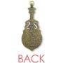 DIYthinker Cape Verde National Flag Africa Country Necklace Antique Guitar Jewelry Music Pendant