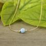 jolliz Gold Bracelet for Women- Dainty Beaded Gold Bracelets- Charm Gold Bracelets for Girls- Gemstone Bracelet
