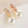 YAZILIND Imitation Pearl Pendant Necklace Stud Earrings Women Jewelry Sets Elegant Dainty Party Accessories YAZILIND Imitation Pearl Pendant Necklace Stud Earrings Women Jewelry Sets Elegant Dainty Party Accessories