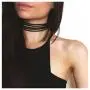 TseanYi Punk Suede Choker Necklace Black Layering Leather Necklace Choker Gothic Sexy Collar Necklaces Jewelry for Women and Girls