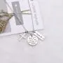 WSNANG Christian Gift Women Cross Religious Jewelry God With Carry You Through The Storm Isaiah 43:2 Necklace Baptism Gift for Women Girl