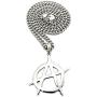 GWOOD Anarchy Pendant with 20 or 24 Inch Long Necklace