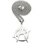 GWOOD Anarchy Pendant with 20 or 24 Inch Long Necklace GWOOD Anarchy Pendant with 20 or 24 Inch Long Necklace