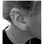 6 Pairs 20G Stainless Steel Tiny Cartilage Ear Piercing Stud Earrings Round Cubic Zirconia Earring Barbell Tragus CZ Diamond Small Studs Earrings Set For Men Gils Women Flat Screw On Back Jewelry Gifts Birthday Bff Daughter Pack 2mm 3mm