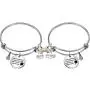 Maxforever Friendship Bangle Gifts 2Pcs Charm Bangles Bracelets for Best Friends Besties Birthday Anniversary Graduation Thanksgiving Christmas Maxforever Friendship Bangle Gifts 2Pcs Charm Bangles Bracelets for Best Friends Besties Birthday Anniversary Graduation Thanksgiving Christmas