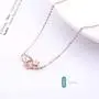 ANAZOZ 925 Sterling Silver Necklace for Women, Cubic Zircnia Planet Pendant Necklaces