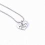 Daddys girl Stainless Steel Heart Pendant Necklace & Keychain - Father Daughter Set - Best Family Gift