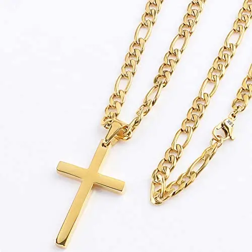 Senge 4.6 mm 18K Gold Plated Figaro Chain for Men and Women Fashion Jewelry Senge 4.6 mm 18K Gold Plated Figaro Chain for Men and Women Fashion Jewelry