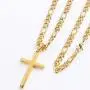 Senge 4.6 mm 18K Gold Plated Figaro Chain for Men and Women Fashion Jewelry Senge 4.6 mm 18K Gold Plated Figaro Chain for Men and Women Fashion Jewelry