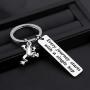 ENSIANTH Every Journey Starts with A Single Hop Keychain Frog Lover Gifts Travel Quote Motivational Jewelry Graduation Student Gift