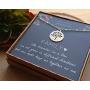 EFYTAL Grandma Gifts, 925 Sterling Silver Family Tree of Life Necklace, Mothers Day Jewelry Gift Ideas