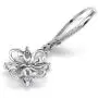 Silvershake Natural Amethyst White Gold Plated 925 Sterling Silver Victorian Style Flower Leverback Earrings Silvershake Natural Amethyst White Gold Plated 925 Sterling Silver Victorian Style Flower Leverback Earrings