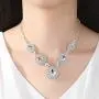 mecresh Bridal Teardrop Jewelry Sets, Crystal Wedding Necklace Earrings Sets Jewelry Engagement mecresh Bridal Teardrop Jewelry Sets, Crystal Wedding Necklace Earrings Sets Jewelry Engagement